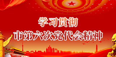 学习贯彻市第六次党代会精神